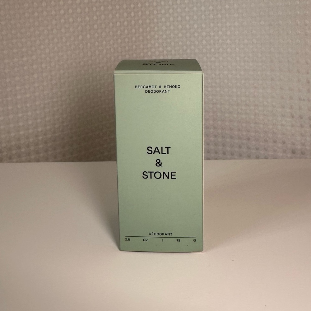 SALT & STONE Bergamot & Hinoki Deodorant 2.6 oz